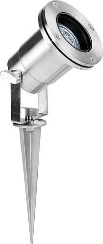 Actual product image TS Electronic stainless steel spotlight GU10 with ground spike (GU10, IP68)