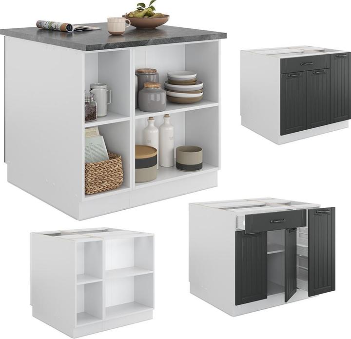 Produktbild Vicco Kücheninsel Fame-Line (90 x 82 x 90 cm)