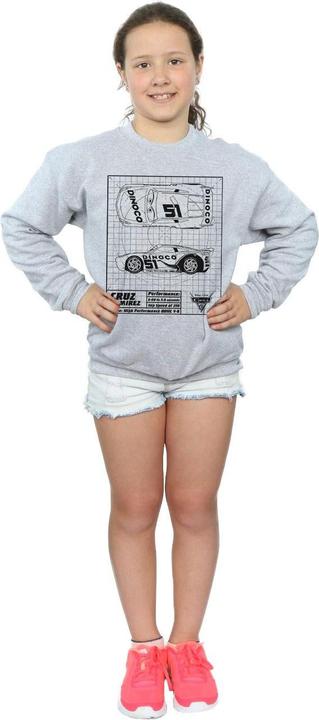 Image du produit Disney - Sweat CARS CRUZ RAMIREZ BLUEPRINT - Fille (152, 158)