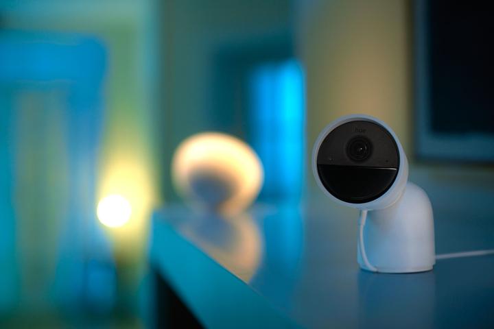 Actual product image Philips Hue Secure Wired Camera with Stand (1920 x 1080 Pixels)