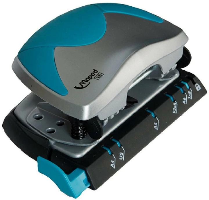 Actual product image Maped Hole punch Ergologic Light Blue