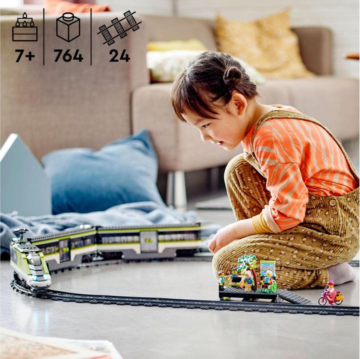 Produktbild LEGO Personen-Schnellzug (60337, LEGO City, LEGO Powered UP)