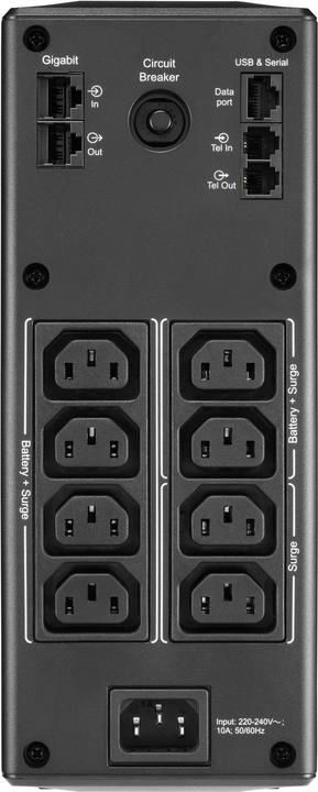Produktbild APC BR1600MI (1600 VA, 960 W, Line-Interaktiv USV)