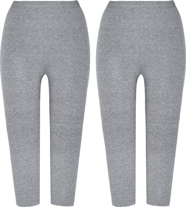 Immagine prodotto Erwin Müller Donna Capri Leggings 2-Pack (48, 50)