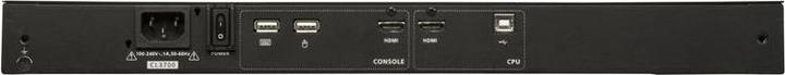Produktbild Aten CL3700NW ES Kurze Tiefe Single Rail 18,5"-LCD Konsole (USB HDMI), ES-Layout