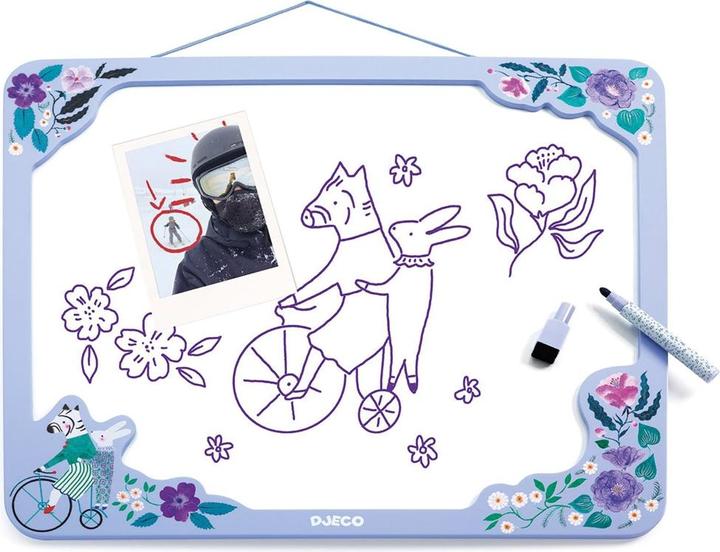 Djeco Magnetic drawing board zebra