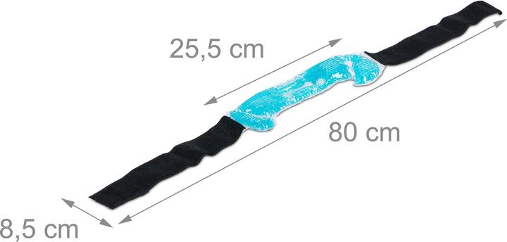 Immagine prodotto Relaxdays 4x cuscinetti di raffreddamento per la testa (4 x, 190 g)