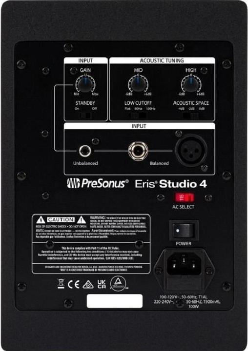 Immagine prodotto PreSonus Eris Studio 4 (Attivo, 1 pz., 1x 50 W)