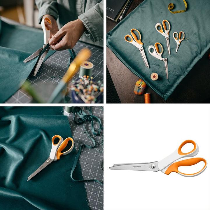 Produktbild Fiskars Schere Softgrip 24 cm, rostfreier Stahl, Rechtshänder (24.20 cm)