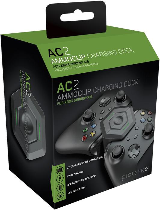 Image du produit Gioteck Ammo Clip AC-2 pour contrôleur (Xbox Series X)
