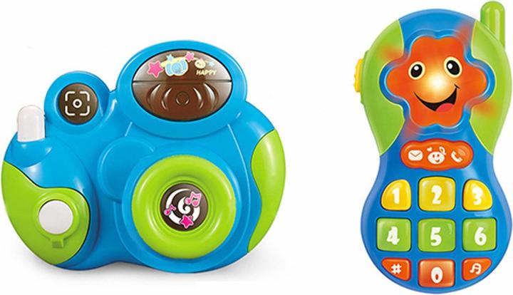 Produktbild Scandinavian Baby Products Mein erstes Set mit Kamera & Handy (Englisch, Deutsch, Französisch, Italienisch, Schweizerdeutsch)