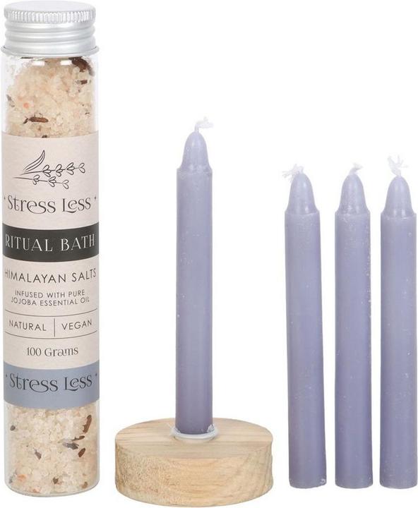 Actual product image Something Different Stress Less Herbal Ritual Bath Set (Bath salts)