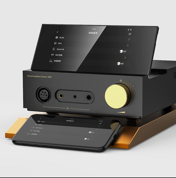 Image du produit Shanling EM7 (Batterie externe, USB-DAC, Écran, Bluetooth, WiFi)