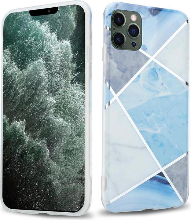 Produktbild Cadorabo IMD TPU Bunter Marmor Cover (Apple iPhone 12 Pro Max)
