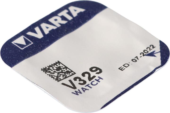 Image du produit Varta Watch V329 (1 pcs, V329, 37 mAh)