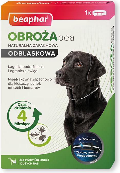 Produktbild beaphar Bea Halsband gegen Flöhe und Zecken - 65 cm (Hund, Hundesport)