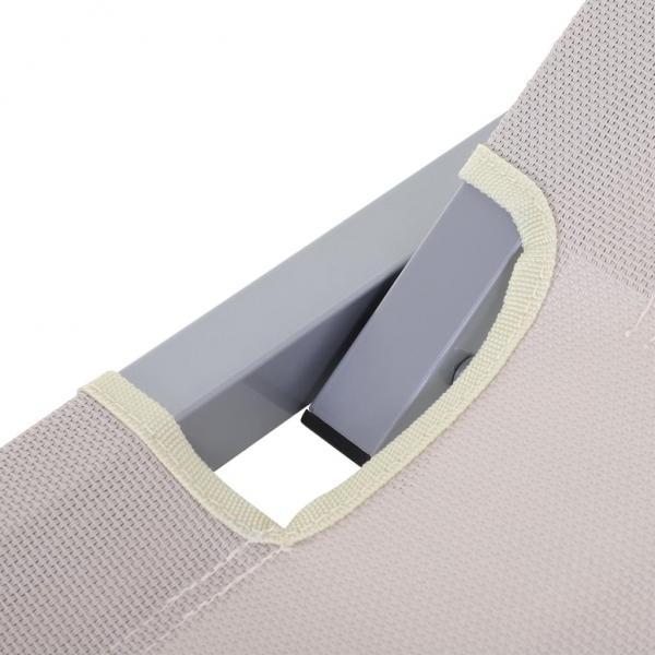 Immagine prodotto Outsunny Lettino prendisole con schienale regolabile (188 cm)