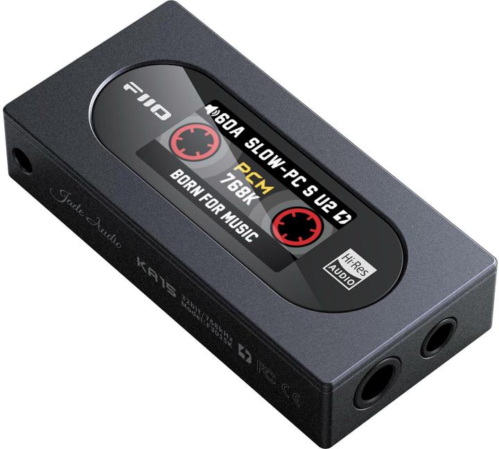 Produktbild FiiO KA15 (Display, Gain-Schalter, USB-DAC)