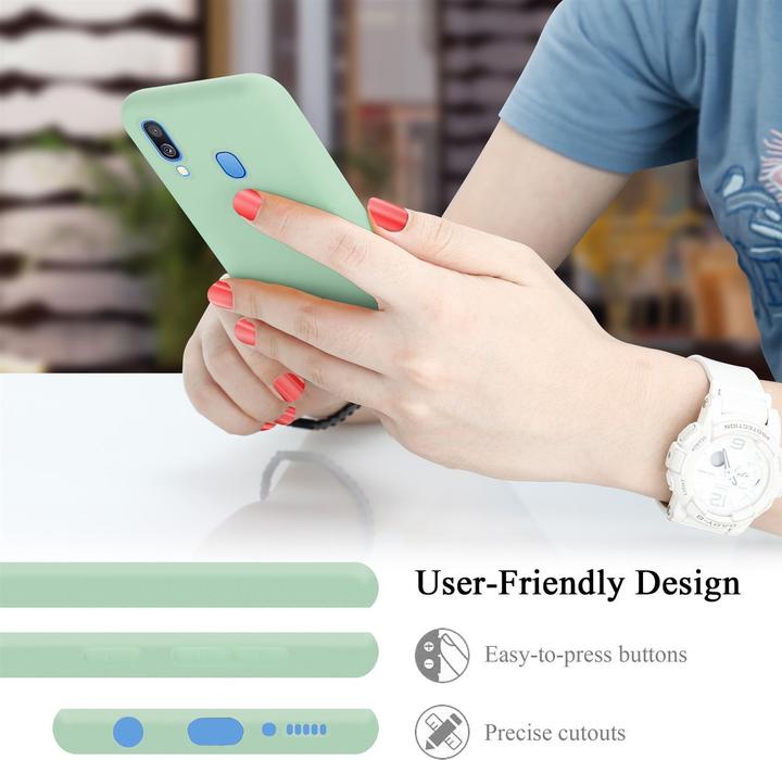 Produktbild Cadorabo TPU Liquid Silicone Case Cover (Samsung Galaxy A40)