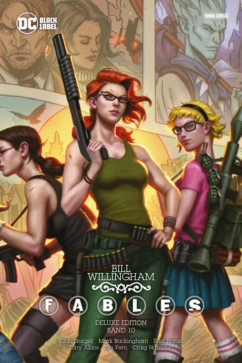 Produktbild Panini Fables (Deluxe Edition) (Deutsch, Tony Akins, Russ Braun, Mark Buckingham, Bill Willingham, Jim Fern, Craig Hamilton, Lilah Sturges, 2025)