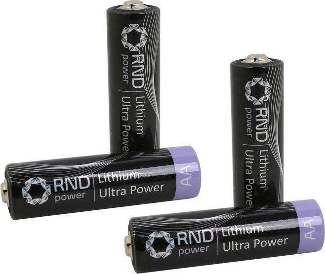 Actual product image RND Primary battery, lithium, AA, 1.5V, Ultra Power, pack of 4 (4 pcs., AA, 2800 mAh)