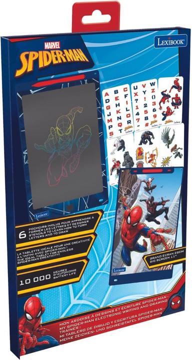 Immagine prodotto Lexibook Lavagna da colorare con stampini di Spider-Man 28 cm