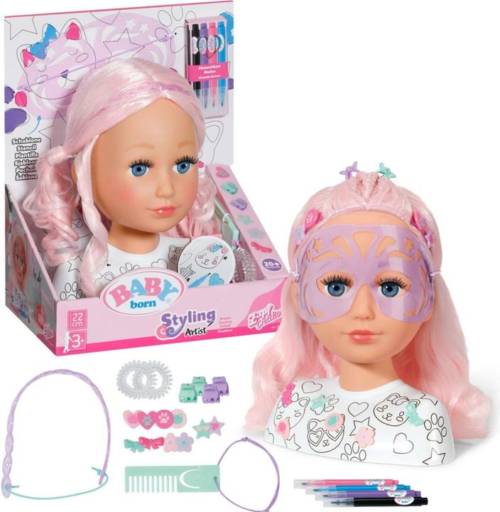 Image du produit Zapf Creation Tête de coiffure