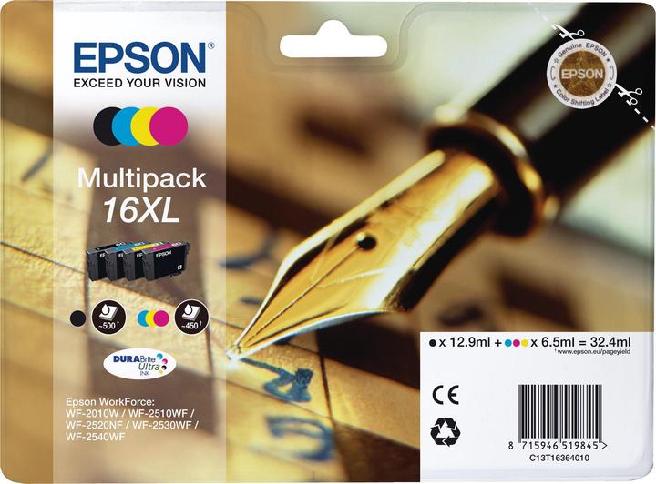 Image du produit Epson 16XL DuraBrite Ultra (M, C, Y, CF)
