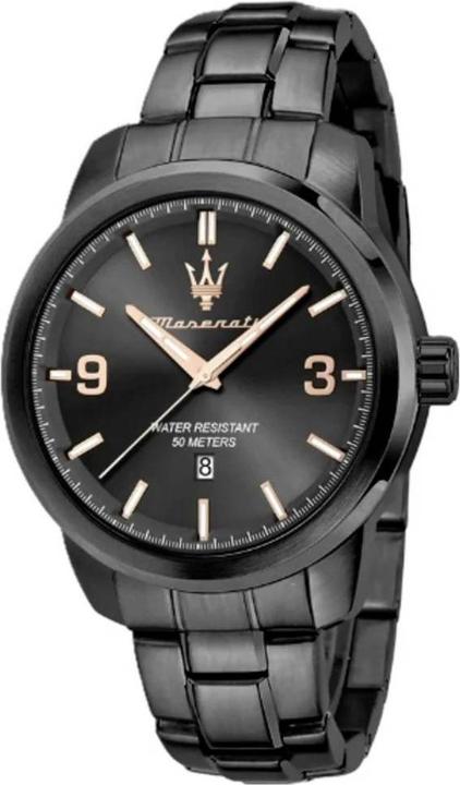 Image du produit Maserati Quarz Armbanduhr R8853121010 Grau Gehäusematerial=Edelstahl Material ( (Montre analogique, 44 mm)