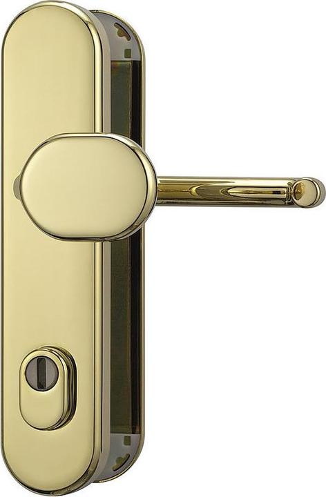 Produktbild Abus HLZS814 MS EK Schutzbeschlag rund WG, messing (Türgriff)