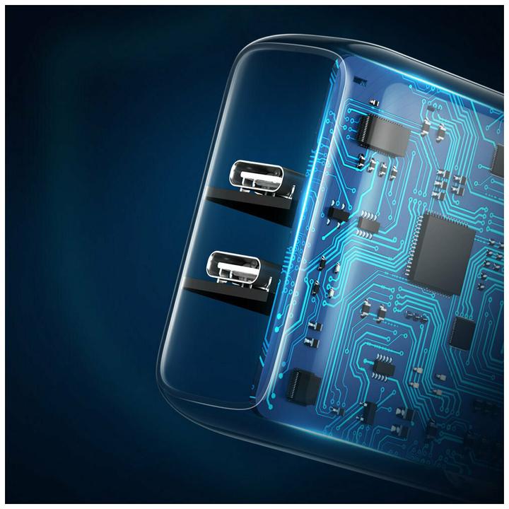 Actual product image Ugreen USB-C+USB-C 40W PD Wall Charger EU (40 W)
