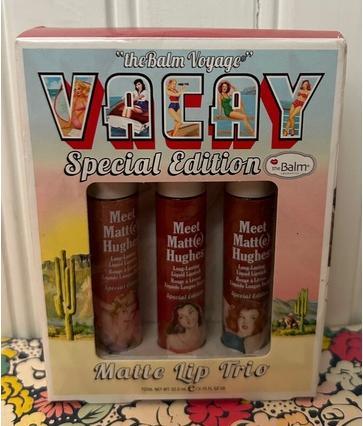 Produktbild The Balm THE BALM Vacay Special Edition Matte Lip Trio matowa pomadka do ust 3szt.
