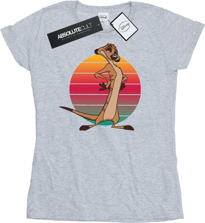 Immagine prodotto Disney The Lion King Timon Sunset Maglietta Donna (XXL)