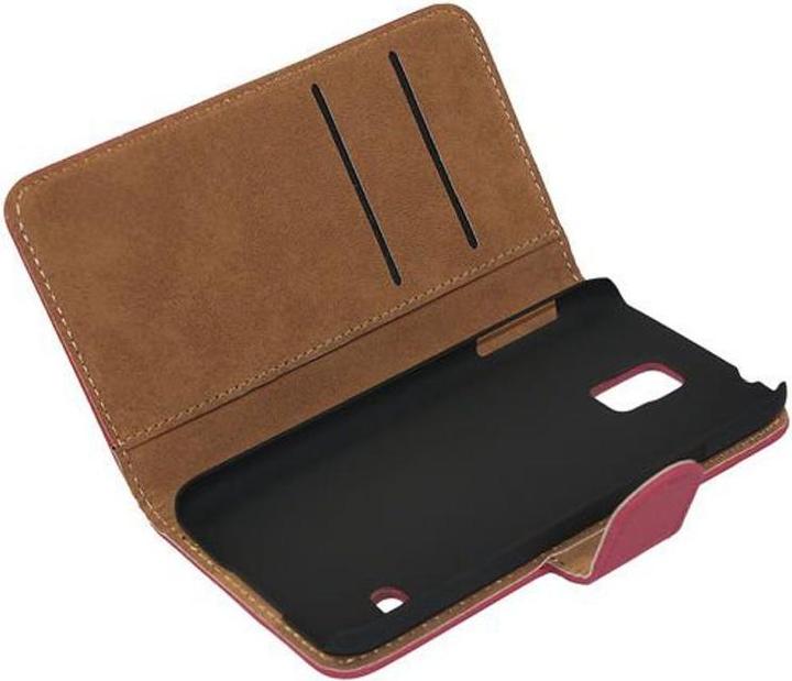 Produktbild König Design Schutzhülle Handytasche (Flip Quer) für Handy Apple iPhone 6 Plus Pink (Apple iPhone 6 Plus)