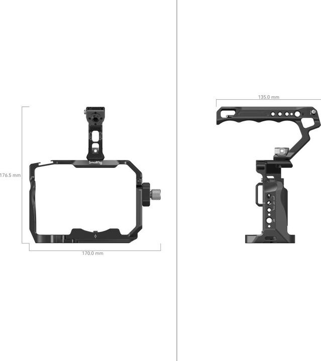 Produktbild SmallRig Basic Kit für Sony A7 IV/ A7SIII (Cage)