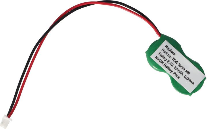 Actual product image AccuCell Battery cmos Toshiba tecra m9 (1 pcs., Device specific, 20 mAh)