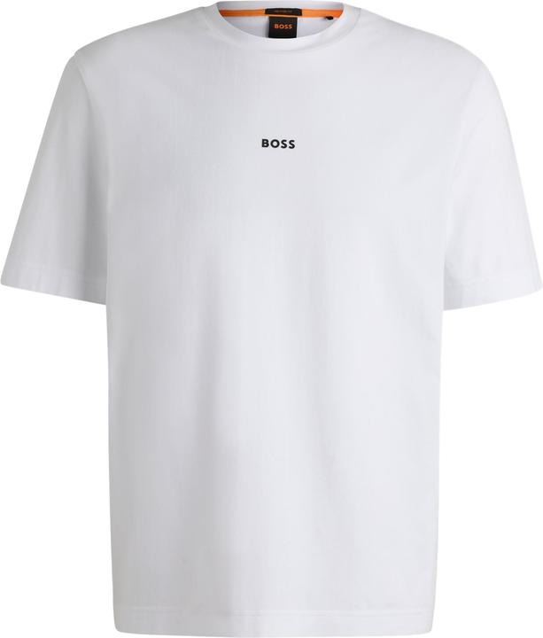 Hugo Boss Boss Orange Short Sleeve TChup T-Shirt Relaxed Fit White