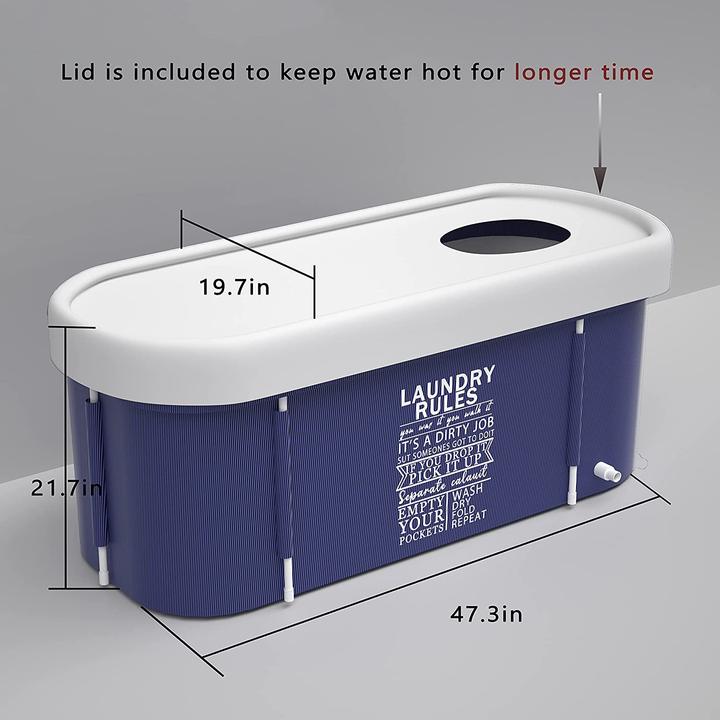 Actual product image Kiseely Folding bathtub (120 cm, 55 cm)