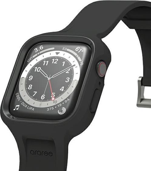 Actual product image Araree etui z paskiem Duple Pro Apple Watch 40/41mm czarny/black AR70-01867A