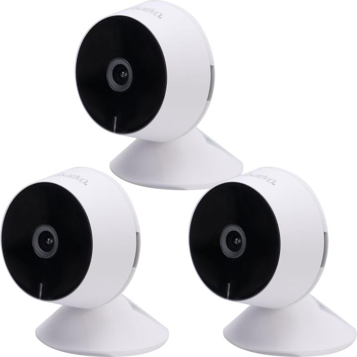 Actual product image Casativo Set of 3 full HD IP surveillance cameras, smart IR night vision (1920 x 1080 Pixels)