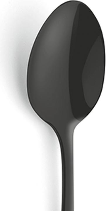 Actual product image Amefa AUSTIN Mocca-/Espressolöffel Set 6-teilig, PVD schwarz, satiniert (6 Piece, Scoops)