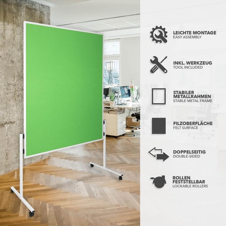 Actual product image Office Marshal Filz-Moderationstafeln (120 x 150 cm)