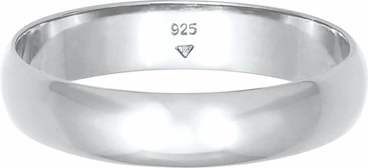 Image du produit Elli Bague Basic Bague à ruban Casual Look 925 argent sterling (66, Argent 925)