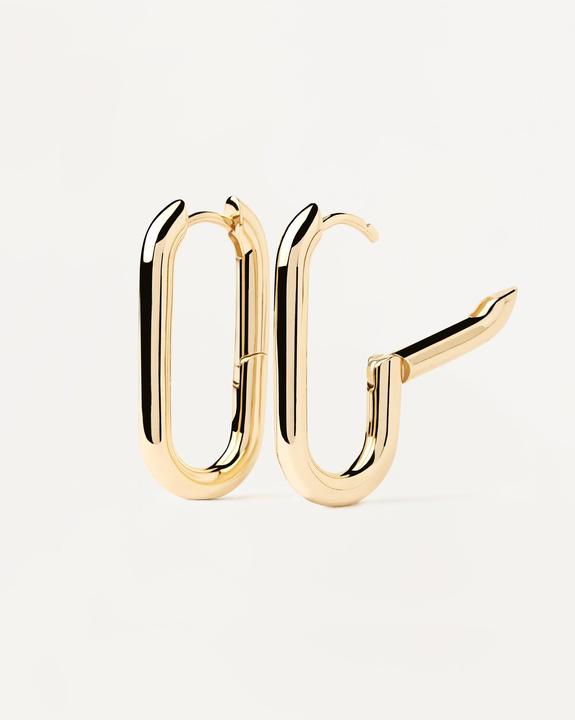Actual product image Pd Paola Creolen (925 brass)