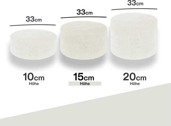 Actual product image Omnana CUSHY meditation cushion