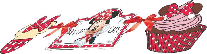 Actual product image Disney Cafe Minnie Mouse Banner