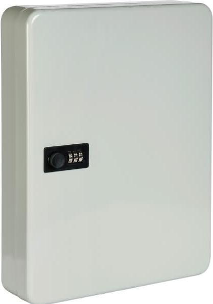 Actual product image Alco Key cabinet sheet steel 280x80x370mm for 60 keys light grey