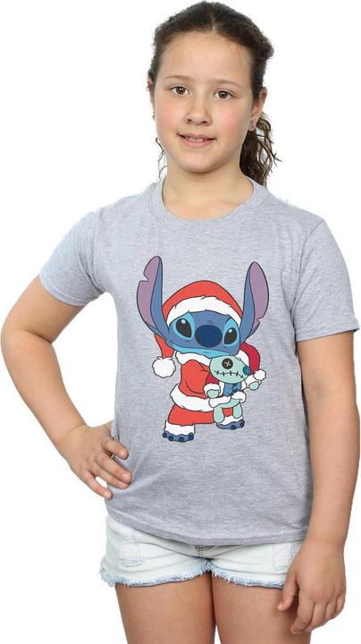 Immagine prodotto Disney Lilo And Stitch Stitch Christmas Maglietta Ragazze (128)
