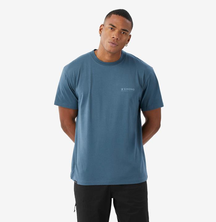 Produktbild Simond Herren Kletter-T-Shirt strapazierfähig - Vertika blau (XL)