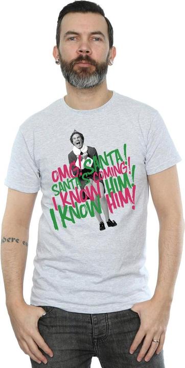 Produktbild Elf Santa's Coming TShirt (S)